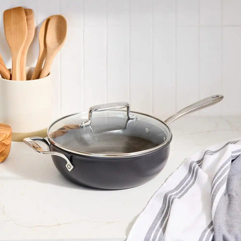NS Pro® Ceramic Nonstick, Essential Pan, 4 Quart with lid