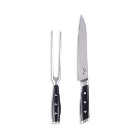 Forged Knives Carving Set; 8 inch Knife &amp; 6 inch Fork