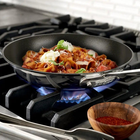 D5 Polished Pro Nonstick 5-ply Bonded Cookware, Fry Pan, 12 inch