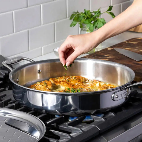 G5® Graphite Core Stainless Steel 5-ply Bonded Cookware, 15 Piece Set