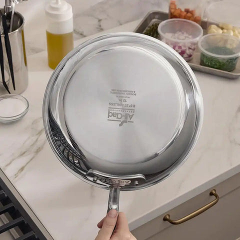D3 Stainless 3-Ply Bonded Cookware, Chef's Selection Set, 3 Piece Set