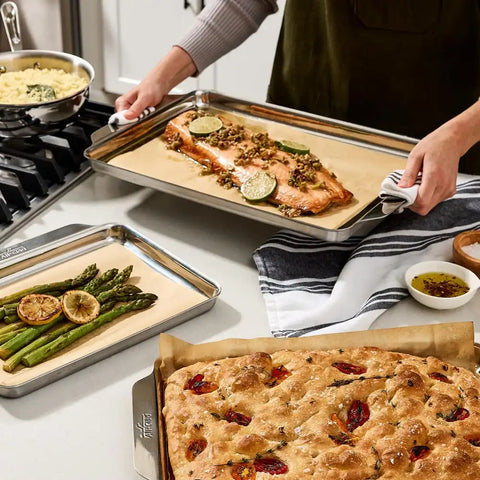 Stainless Steel Bakeware, Half Sheet Pan, 11.5 x 17 inch