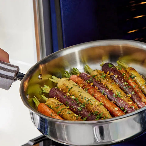 D3 Stainless Everyday 3-ply Bonded 3 quart Sauce Pan with Lid &amp; Potato Masher, 2 piece Set