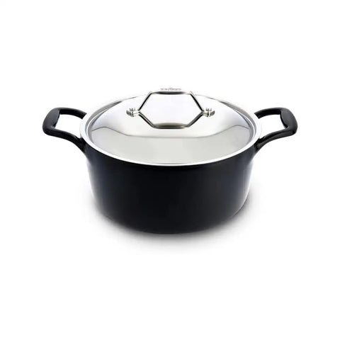 Enameled Cast Iron, Dutch Oven with Lid, 6 quart