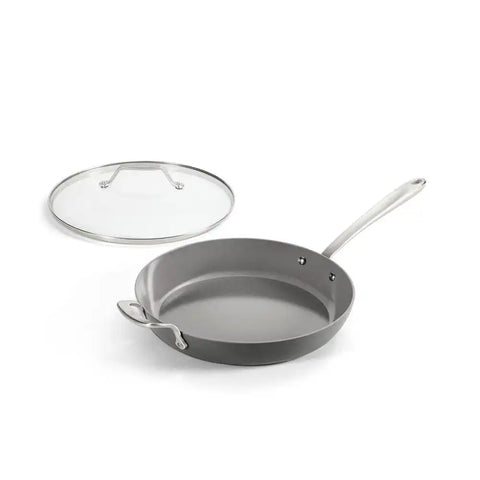 HA1 Ceramic Nonstick, Fry Pan with Lid, 12 inch